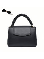 Small Crossbody Bag Compact Square Purse With Braided Handle Unique Design - SJB-DIAMOND ELITES