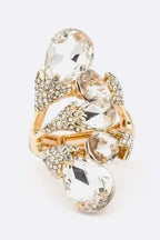Crystal Iconic Stretch Ring