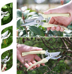 2 Pack Pruning Shears Cutter Home Gardening Plant Scissor Branch Garden Pruner
