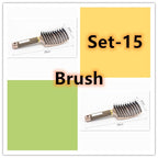 Hairbrush Anti Klit Brushy Haarborstel Women Detangler Hair Brush Bristle Nylon Scalp Massage  Teaser Hair Brush Comb Pi-Mart