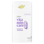 Dove VitaminCare+ No White Marks Women's Deodorant Stick Lavender & Chamomile Aluminum Free, 2.6 oz EasyOptionXY LLC