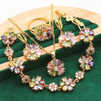 Ring Necklace Earring Bracelet Suit