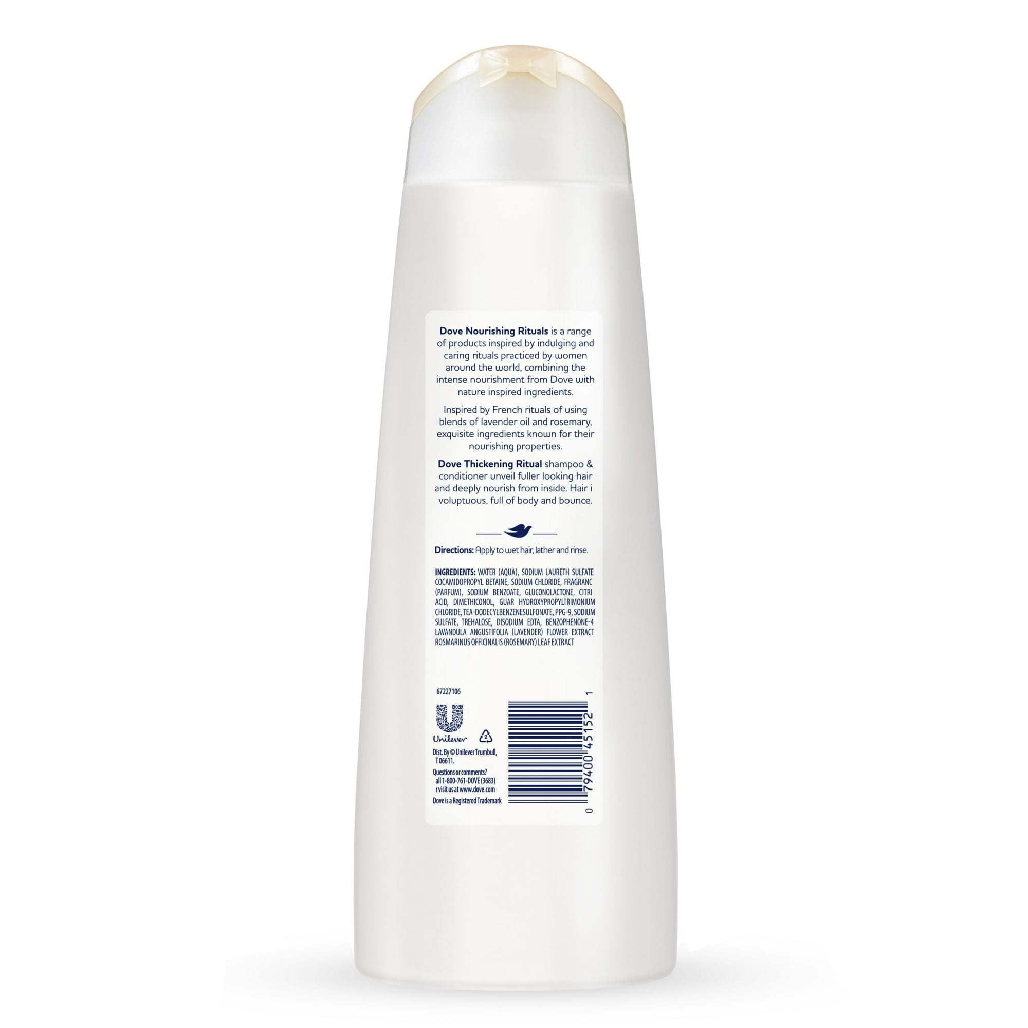 Dove Volume Shampoo Thickening Ritual 12 oz