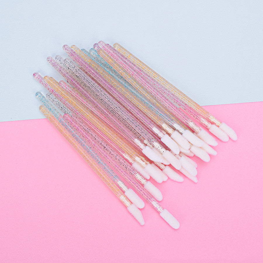 Crystal rod lip brush red brush lip gloss brush Pi-Mart