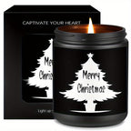 Merry Christmas Lavender Scented Candle Gifts for Men Women Him Her Male Female Mom Dad Husband Wife Boyfriend Grilfriend Sister Brother Best Friend Coworker Christmas tree spreading love and warmth Home Decor Funny wonderful Lootquake LLC