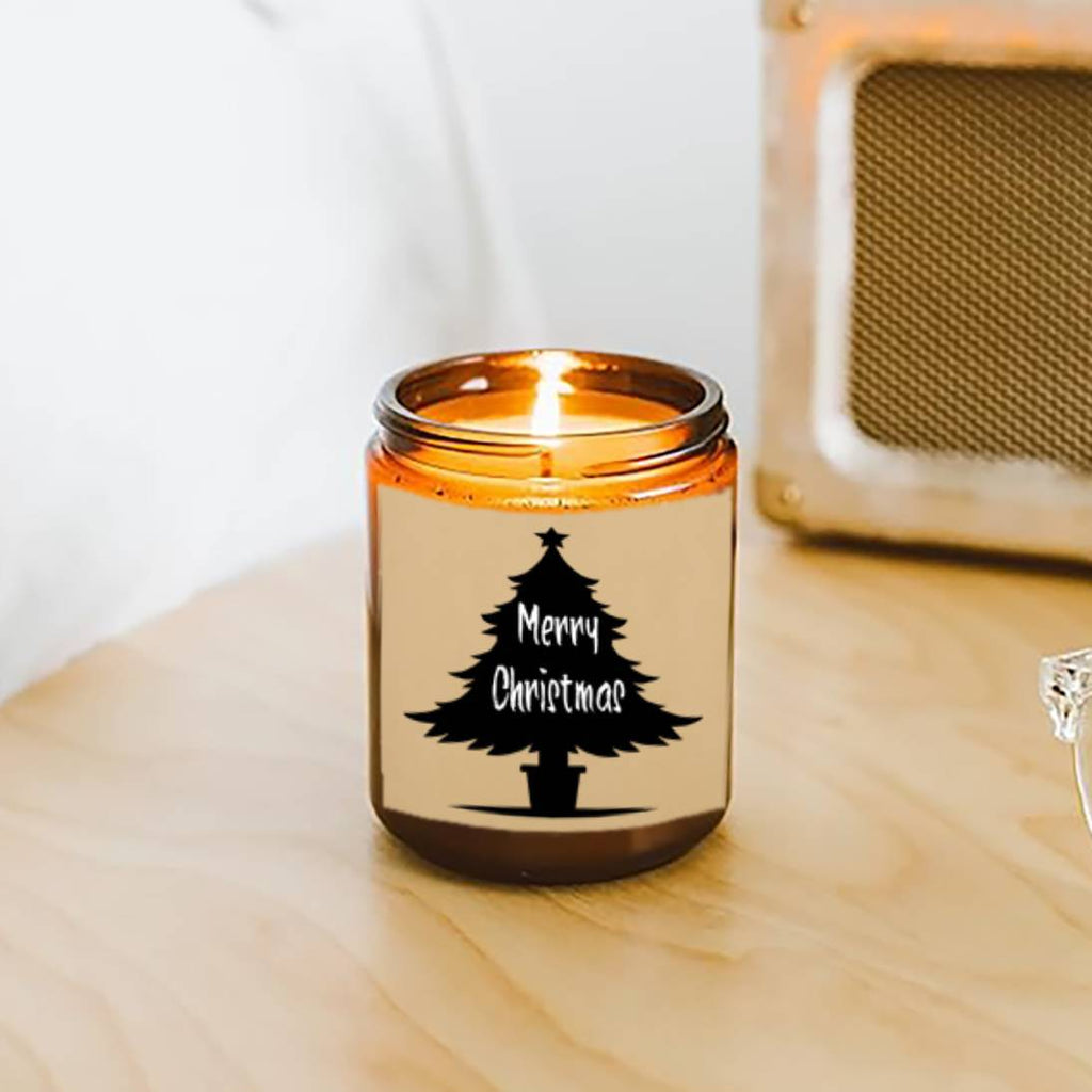 Merry Christmas Lavender Scented Candle Gifts for Men Women Him Her Male Female Mom Dad Husband Wife Boyfriend Grilfriend Sister Brother Best Friend Coworker Christmas tree spreading love and warmth Home Decor Funny wonderful Lootquake LLC