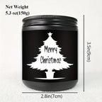 Merry Christmas Lavender Scented Candle Gifts for Men Women Him Her Male Female Mom Dad Husband Wife Boyfriend Grilfriend Sister Brother Best Friend Coworker Christmas tree spreading love and warmth Home Decor Funny wonderful Lootquake LLC