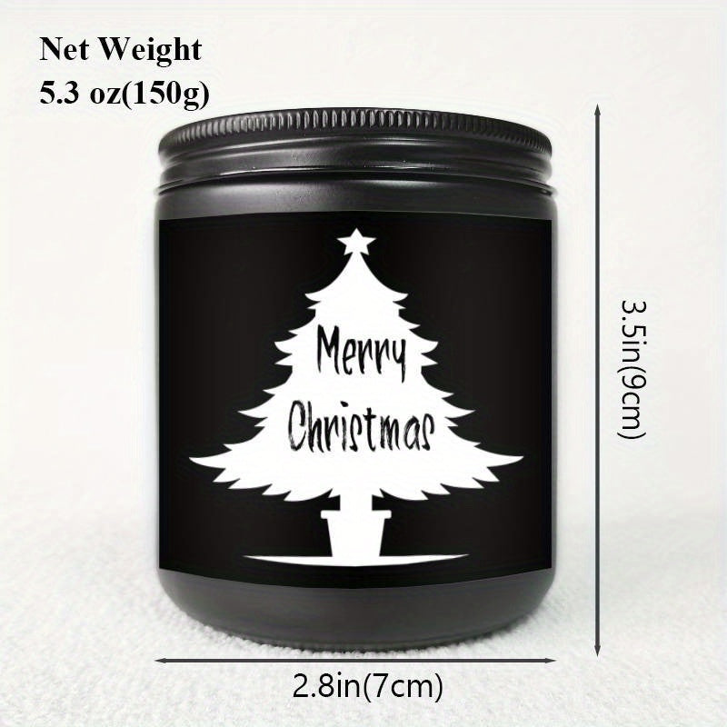 Merry Christmas Lavender Scented Candle Gifts for Men Women Him Her Male Female Mom Dad Husband Wife Boyfriend Grilfriend Sister Brother Best Friend Coworker Christmas tree spreading love and warmth Home Decor Funny wonderful Lootquake LLC
