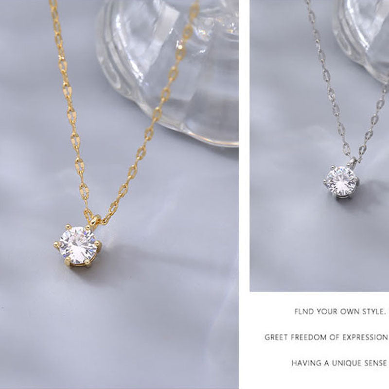 Women's Fashion Copper Pendant Necklace Pi-Mart