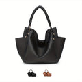 Women's Tote Bag Soft Hobo Bag With Unique Braided Woven Handle, Elegant Shoulder Purse With Matching Wallet Leather Purse Ladies Top-handle Shoulder Bags for Work, Casual, Travel - SJB-DIAMOND ELITES