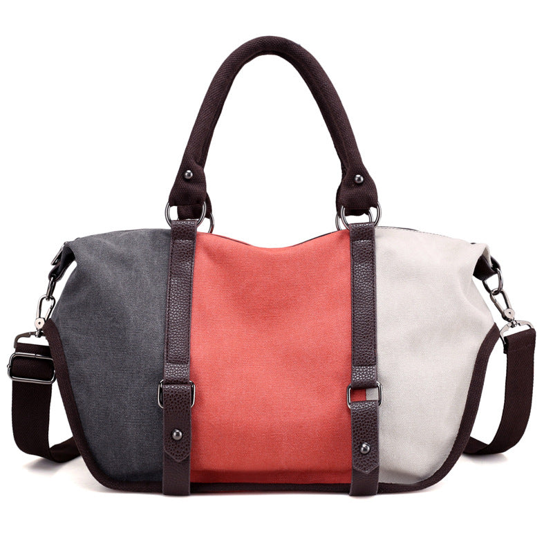 Canvas handbag Pi-Mart