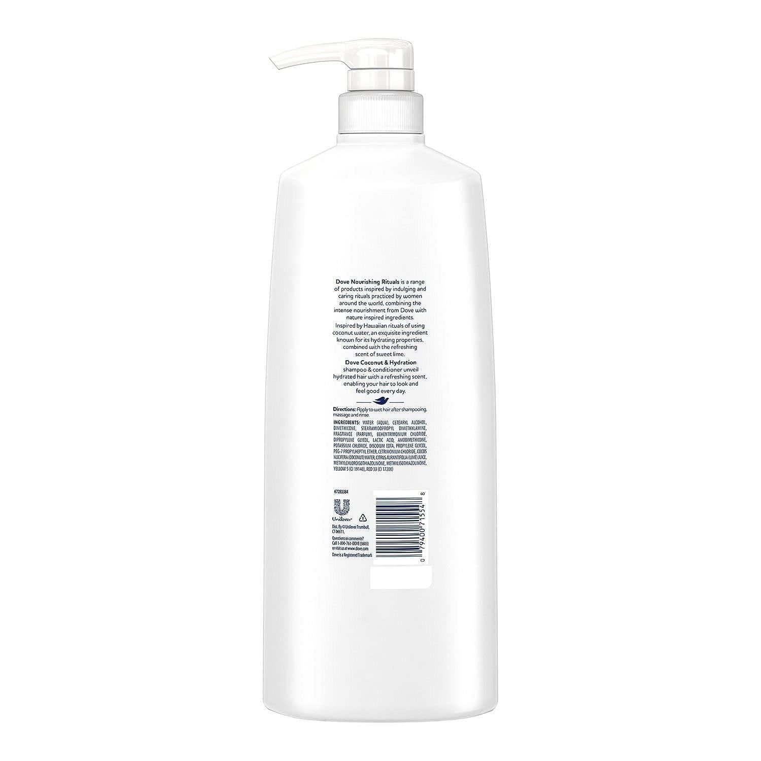 Dove Nourishing Rituals Coconut & Hydration Conditioner 40 Fl. Oz