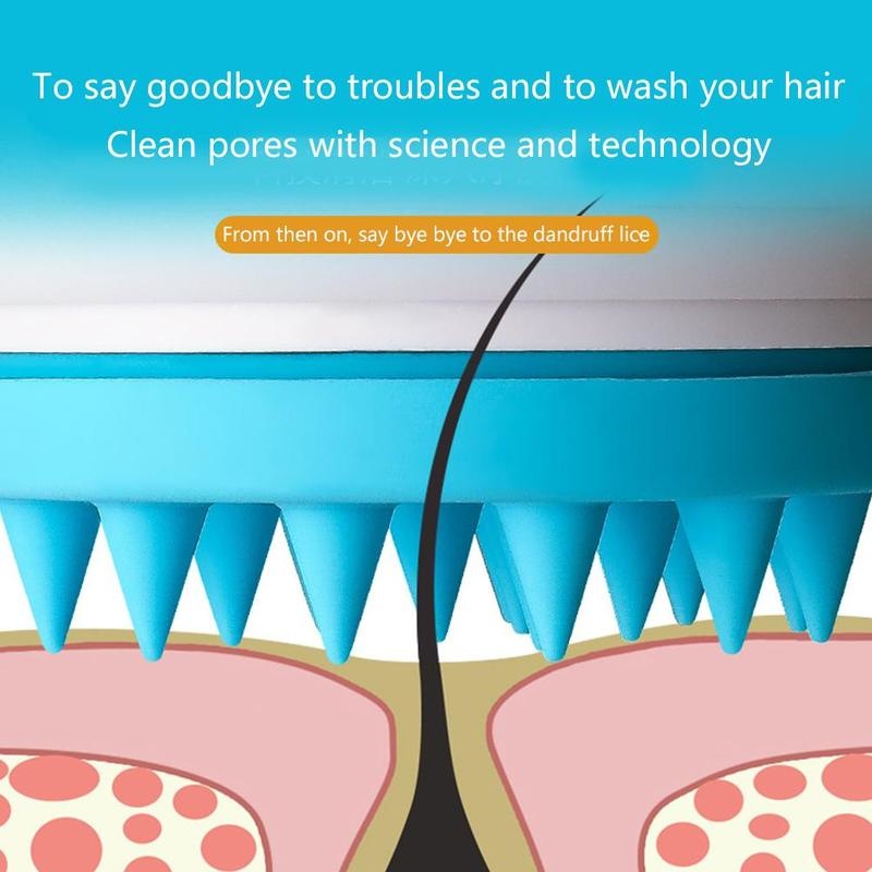 Electric Rotating Shampoo Brush Head Massager Automatic Kneading Pi-Mart