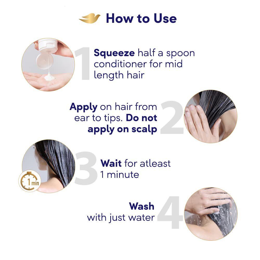 Dove Hair Fall Rescue Conditioner - 80 ml (Pack of 3) EasyOptionXY LLC
