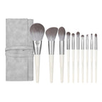 Anti-raw Fox Tail Nano Micro-carved Storage Bag Makeup Brush Suit
