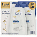 Dove Deep Moisture Renewing Body Wash 30.6 Fluid Ounce (Pack of 2)