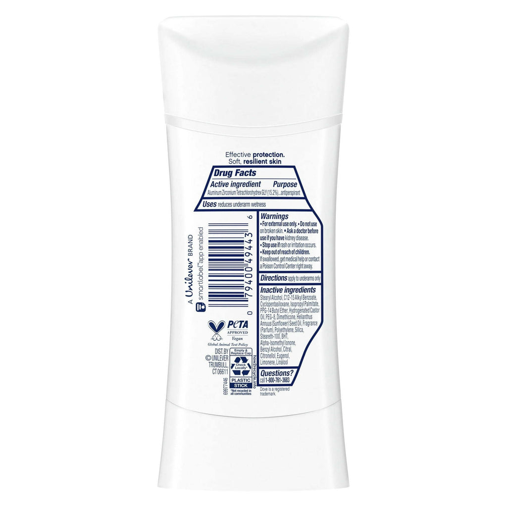 Dove Advanced Care Women's Deodorant Stick Passion Fruit & Lemongrass, 2.6 oz EasyOptionXY LLC