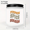1Pc Autumn Scented Candle 5. 3Oz Soybean Wax Pumpkin Gift Idea For Women Men Mom Dad Grandma Friend Coworker Nurse Teacher Mentor Dentist Worker Pastor Boss Manager Autumn Harvest Festival Thanksgiving Unique Funny Special Tr Lootquake LLC