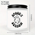 1Pc Halloween Scented Candle 5.3Oz Soybean Wax Spooky Gift Idea For Women Men Mom Dad Grandma Friend Coworker Nurse Teacher Mentor Dentist Worker Pastor Boss Manager Autumn Harvest Festival Thanksgiving Unique Funny Special T Lootquake LLC
