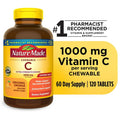 Nature Made Extra Strength Dosage Chewable Vitamin C 1000 mg per Tablets; 120 Count