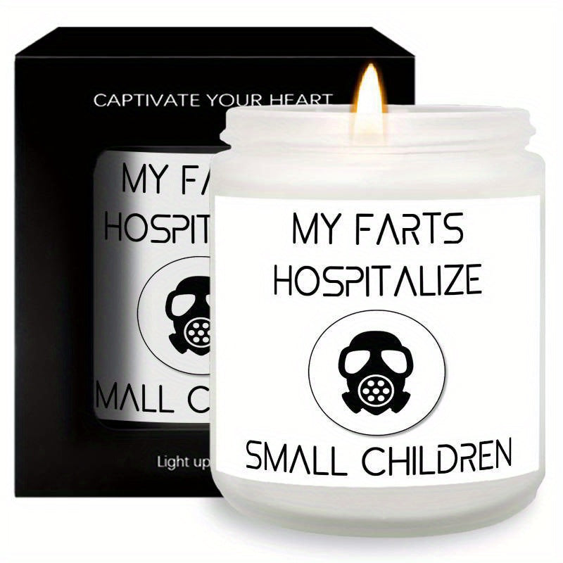 Perfect Gifts for Friends and Family, Funny Fart Gag Prank, Heartfelt & Humorous, Lavender Scented Candle, Bestie Teen Girlfriend Boyfriend Buddy Bro Sister Classmate Men Women Birthday Christmas Gifts