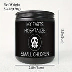 Perfect Gifts for Friends and Family, Funny Fart Gag Prank, Heartfelt & Humorous, Lavender Scented Candle, Bestie Teen Girlfriend Boyfriend Buddy Bro Sister Classmate Men Women Birthday Christmas Gifts