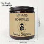 Perfect Gifts for Friends and Family, Funny Fart Gag Prank, Heartfelt & Humorous, Lavender Scented Candle, Bestie Teen Girlfriend Boyfriend Buddy Bro Sister Classmate Men Women Birthday Christmas Gifts