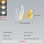 Modern Light Luxury Creative Bedside-use Butterfly Decorative Table Lamp