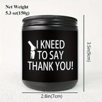 Surgical Recovery Lavender Scented Candle Gifts Ideas for Orthopedist, Women, Men, Her, Him, Doctor, Nurse on Birthday Christmas Thank You Funny Unique Home Decor Essential Presents