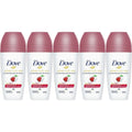Dove Go Fresh Pomegranate & Lemon Verbena Scent Antiperspirant Roll-on, 50 Ml / 1.7 Ounce (Pack of 5)