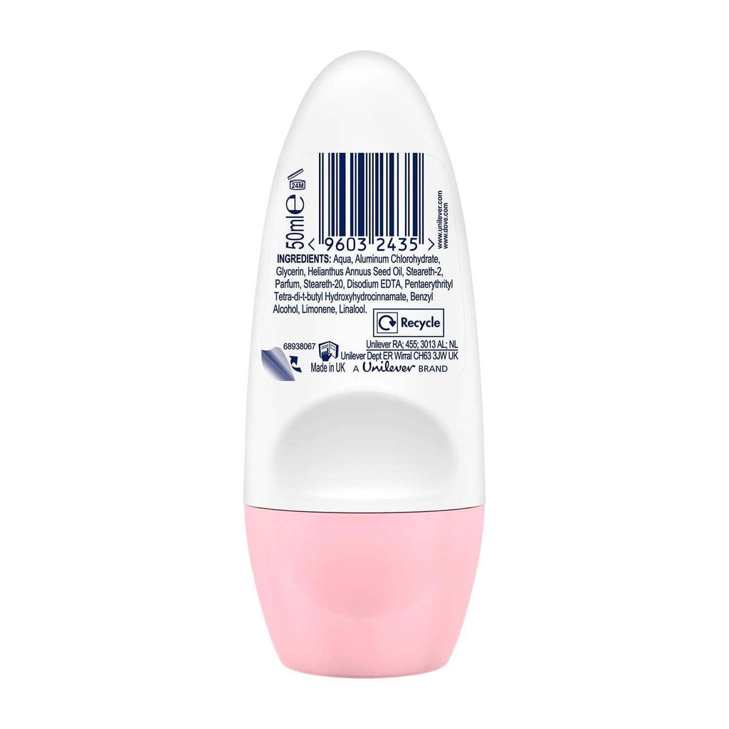 Dove Go Fresh Pomegranate & Lemon Verbena Scent Antiperspirant Roll-on, 50 Ml / 1.7 Ounce (Pack of 5)