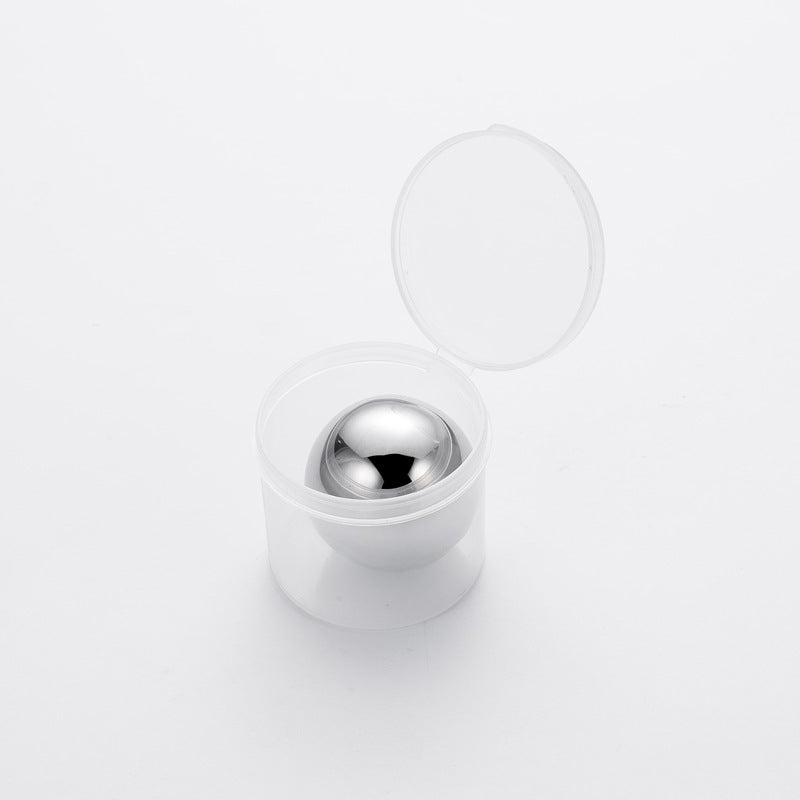 Stainless Steel Round Whisky Stone Suit Ice Hockey Wine Supplies Pi-Mart
