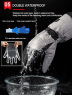 Hot Selling Skiing Heating Gloves Motorcycle Riding Electric Touch Screen Rechargeable Pi-Mart