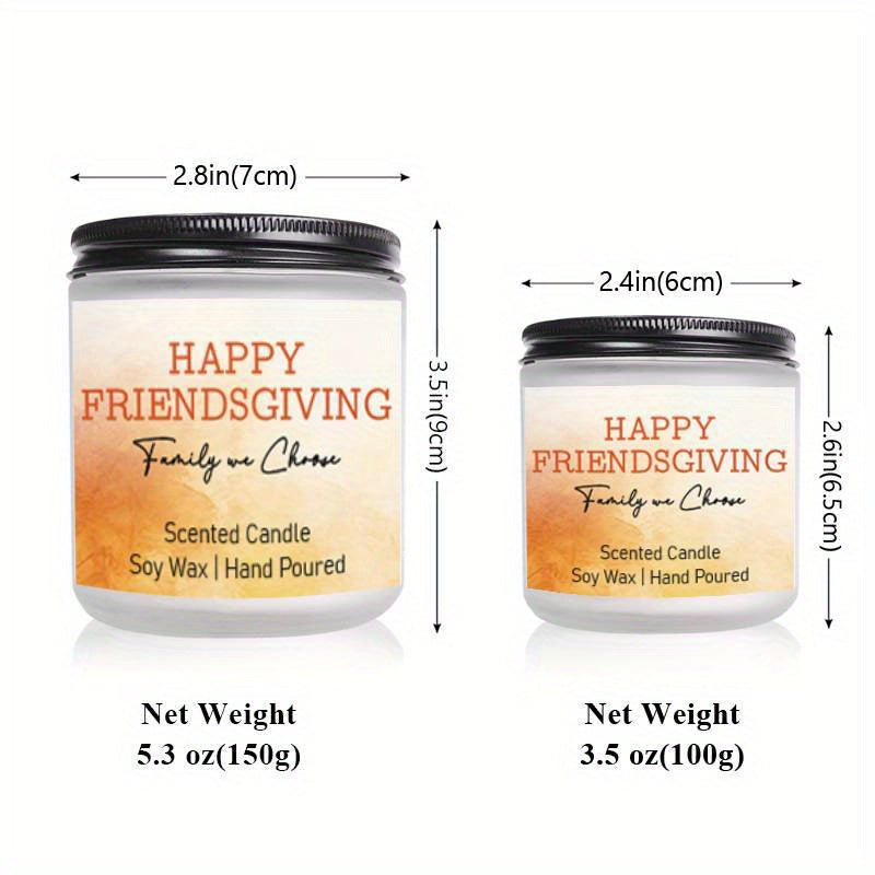 Lavender Scented Candle Fall Themed Orange Pumpkin Rustic Farmhouser Autumn Harvest Festival Thanksgiving Day Decoration Gift Ideas for Home Women Hostess Men Friends Friendship Friendsgiving Thankful Mom Wife Grandma Cute Ho