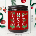 Merry Christmas Lavender Scented Candle Gift for Men Women Him Her Male Female Boyfriend Grilfriend Best Friend BBF Sister Bestie Brother Classmate Coworker Sister Mom Dad Family on Christmas Xmas Home Decoratin Funny Unique