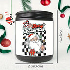1PC Lavender Scented Candle 5. 3oz Soybean Wax Merry Christmas Gifts Idea for Women Men Mom Dad Grandma Sister Co worker Friends on Winter Xmas Home Decorations Santa Claus Christmas Trees Snowman Stockings Snowflake Reindeer Lootquake LLC