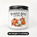 Pumpkin Spice Scented Candle - Glass Jar Aromatherapy Candle with Essential Oils, Smoke-Free, Ideal for Fall Harvest & Thanksgiving Centerpiece Decoration, Hostess Gift for Autumn Season Lootquake LLC