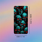 Large Extended Gaming Mouse Pad with Skull Design, Non-Slip Rubber Base, Stitched Edges, Waterproof, Thick Oversized Desk Mat for Esports, Study, Office - Washable Material, Durable 1PC Lootquake LLC