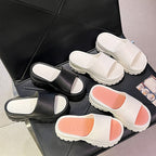 Women's Flip-flops Fashion Casual Beach Platform Slippers Pi-Mart