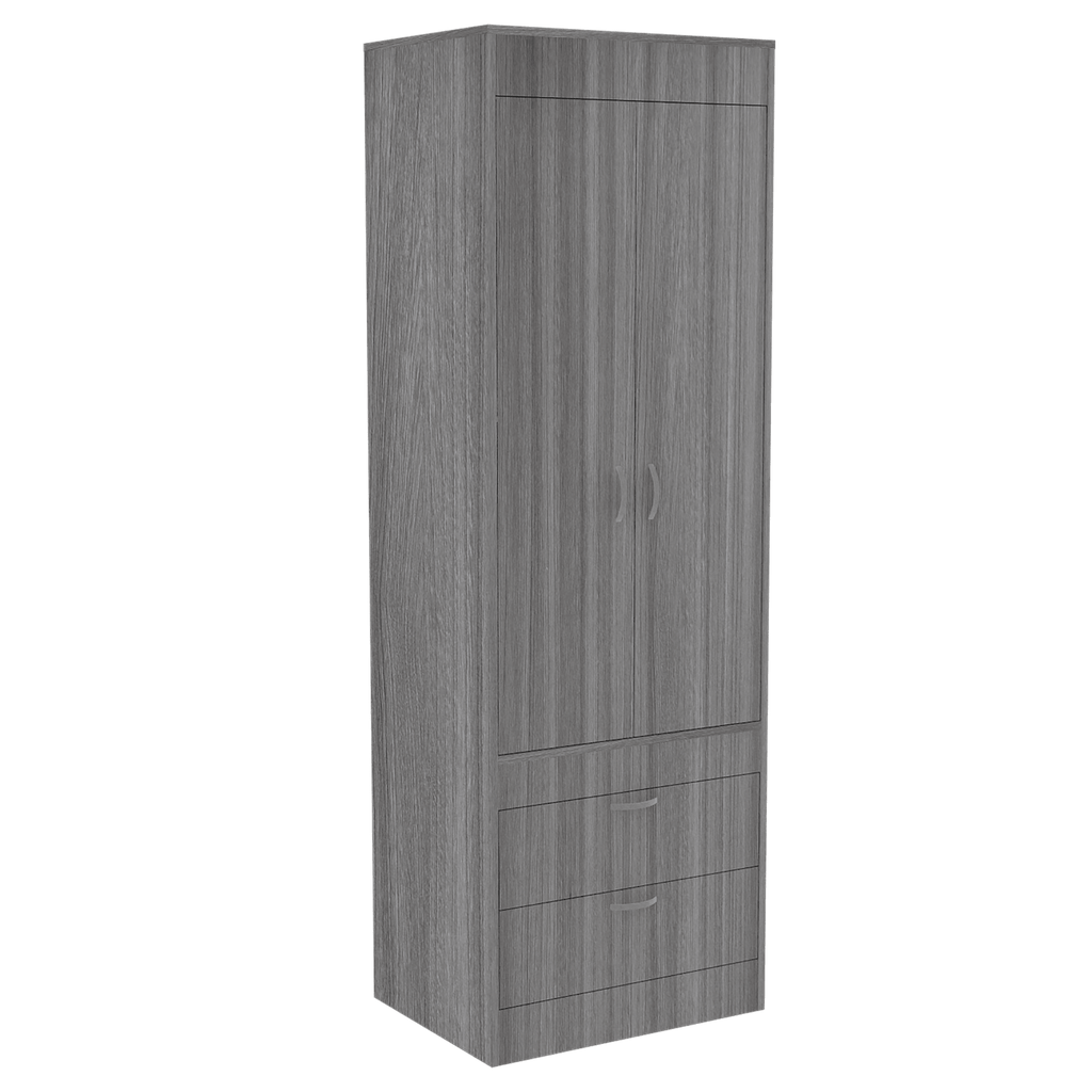 Lisboa Elegant Storage Armoire In Light Gray Lootquake LLC
