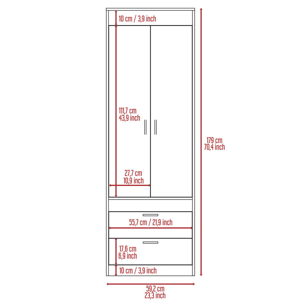 Lisboa Elegant Storage Armoire In Light Gray Lootquake LLC