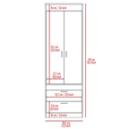 Lisboa Elegant Storage Armoire In Light Gray Lootquake LLC