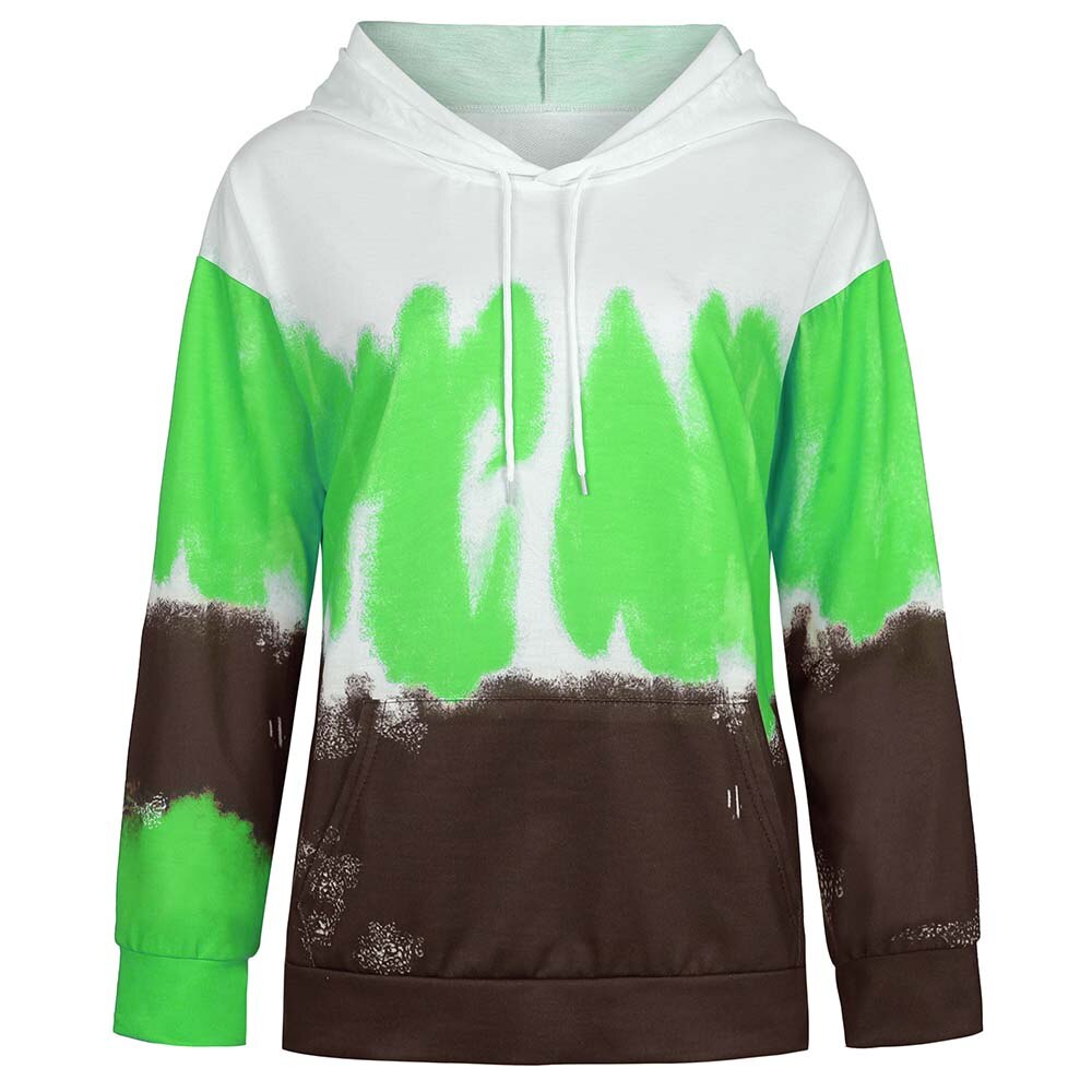 Tie-dye print hoodie Pi-Mart