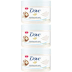 Dove Exfoliating Body Polish Crushed Macadamia & Rice Milk, 10.5 Ounce (Pack of 3) EasyOptionXY LLC