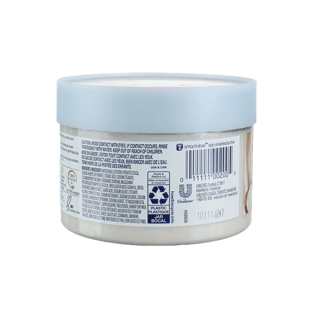 Dove Exfoliating Body Polish Crushed Macadamia & Rice Milk, 10.5 Ounce (Pack of 3) EasyOptionXY LLC