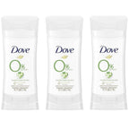 D ove 0% Aluminum Deodorant, Cucumber & Green Tea, 2.6 Ounce (Pack of 3) EasyOptionXY LLC