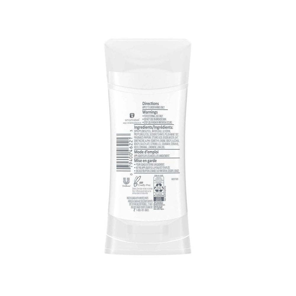 D ove 0% Aluminum Deodorant, Cucumber & Green Tea, 2.6 Ounce (Pack of 3) EasyOptionXY LLC