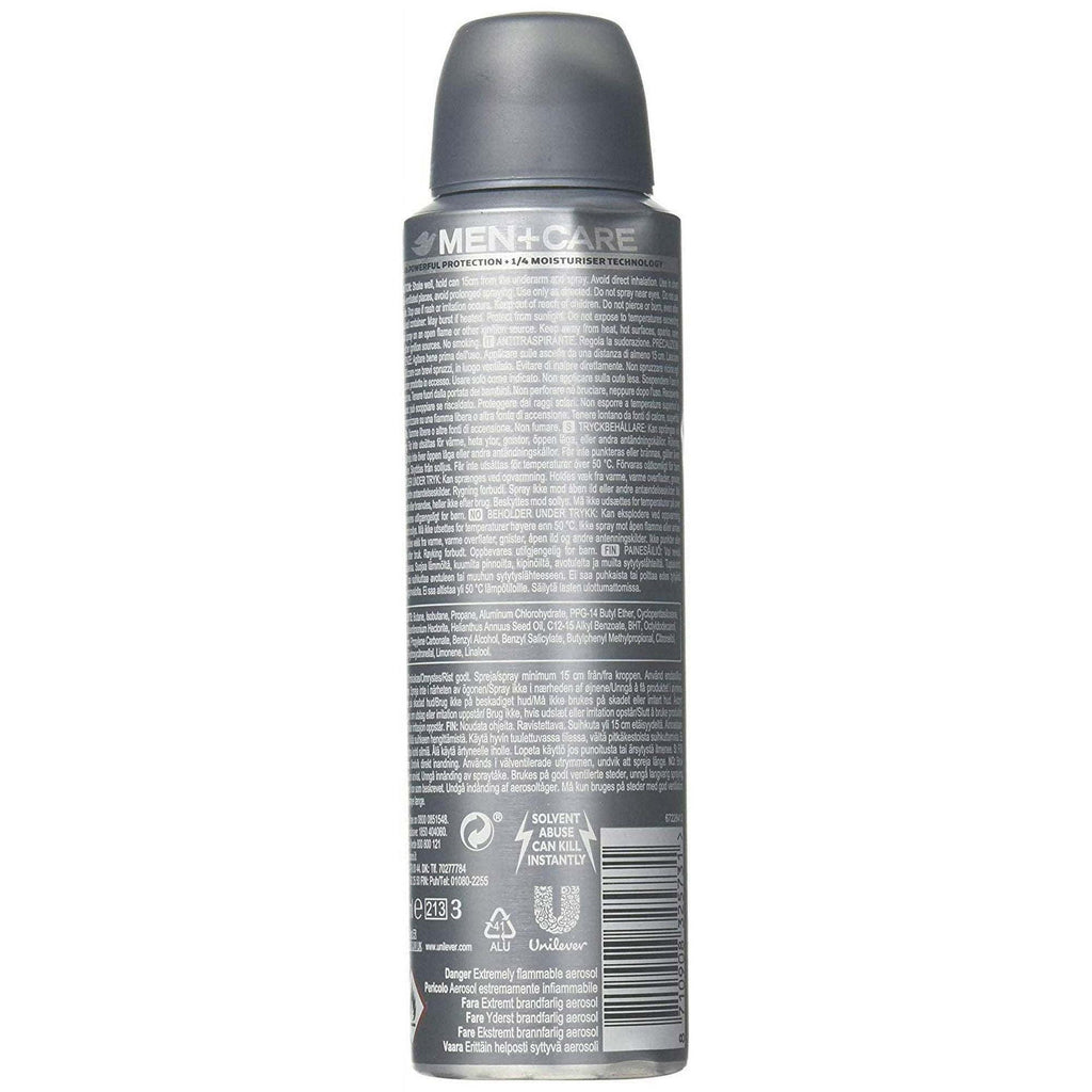 Dove 8710908325731 Cool Fresh Dove Deodorant Spray for Men, Pack of 3