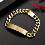 18K Gold Chain Bracelets Pi-Mart