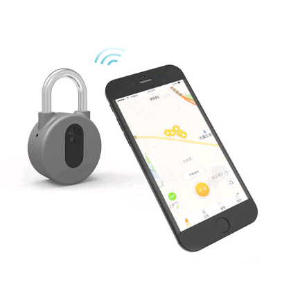 Smart padlock Bluetooth lock dorm cabinet door lock home lock waterproof mobile phone APP unlock Pi-Mart